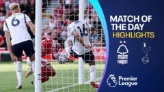 Forest and Spurs remain winless after disallowed goal drama