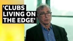 Majority of clubs on edge of 'financial disaster' - regulator