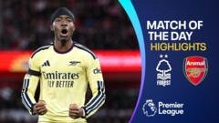 Madueke's strike enough as Arsenal pick up narrow win over Forest