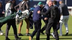 Desmond targeted by Celtic fan protest at Alfred Dunhill