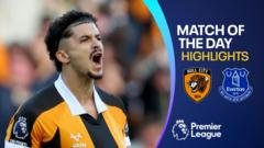 Hull continue good start with entertaining Everton draw